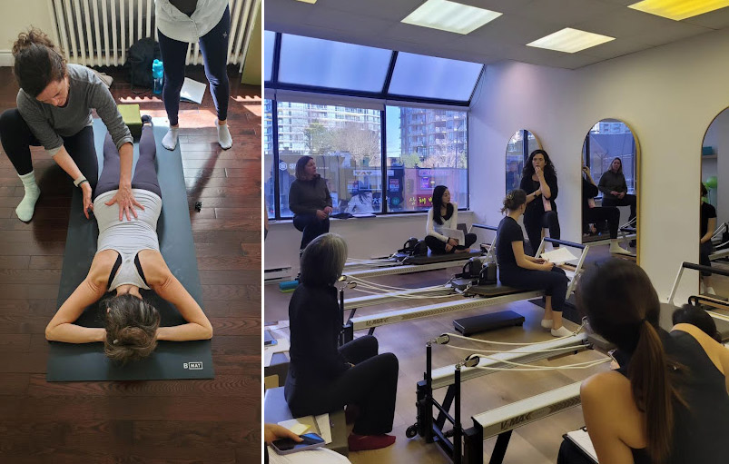 Teaching/ Demonstrating Pilates Techniques